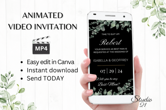 Classic Best Man Proposal W3403BM: Your Guide to a Stylish Ask