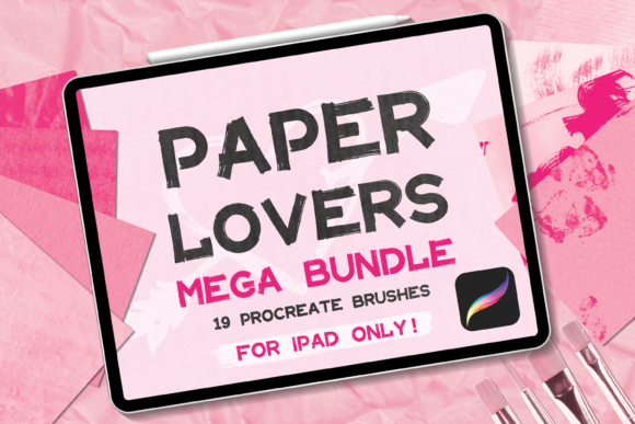 Elevate Your iPad Art with Paper Texture Brush Procreate Add on