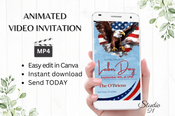 Labor Day Invitation: Your Digital Animated Template Guide